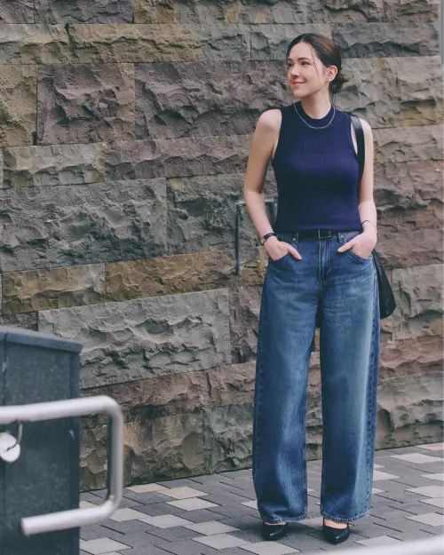 ▲UNIQLO感謝祭Top1：許瑋甯同款「繭型牛仔褲」優惠990元。（圖／UNIQLO uniqlo.com）