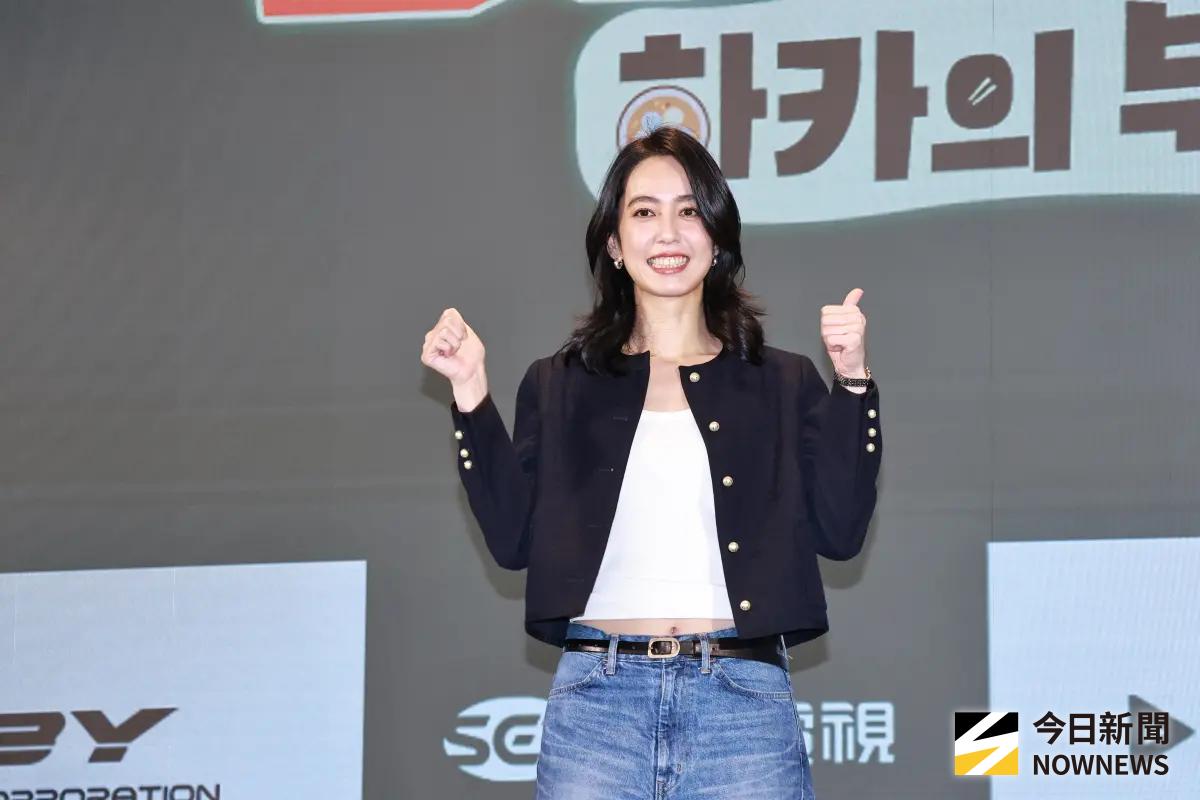 ▲陳庭妮（如圖）日前才驚喜宣布女兒平安出生，如今再傳將擔任金鐘獎戲劇類典禮主持人。（圖／記者吳翊緁攝影）