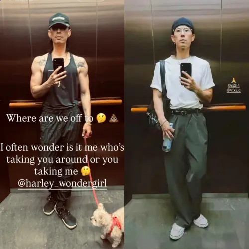 ▲「吳建豪暴瘦」關鍵字登上微博熱搜榜，掀起議論。（圖／吳建豪IG@vannesswu）