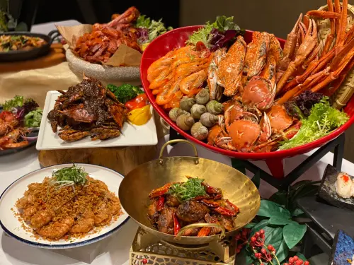 ▲星饗道以海鮮鮮度、料理秀的現場魅力與異國菜色的多元性，為今年冬季打造專屬的感謝體驗。（圖／業者提供）