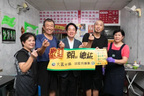 ▲總統賴清德也曾在2023年前往品嘗家肉燥飯。（圖／翻攝林家肉燥飯臉書）