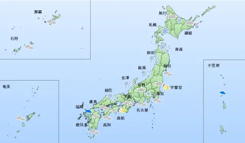 ▲日本氣象廳表示，今（3）晚起至明（4）日，北部及西日本的日本海沿岸地區將迎來強降雪。（圖／日本氣象廳jma.go.jp）