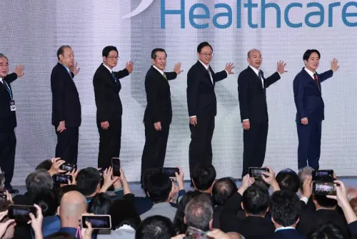 ▲總統賴清德出席「2025台灣醫療科技展」開幕典禮。（圖／記者吳翊緁攝）