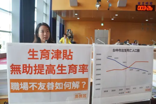 台中愛胎萬計畫　議員：難敵「避孕三害」
