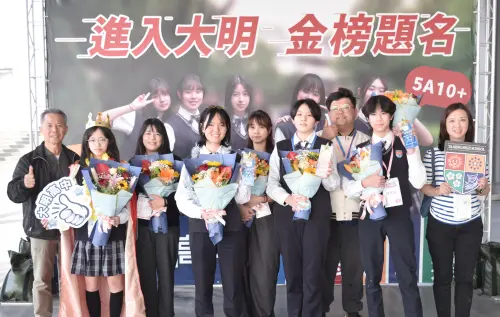 ▲全國技藝競賽，大明高中多媒體動畫科憑藉卓越實力，囊括1金2優勝 中部第一。（圖／大明高中提供）