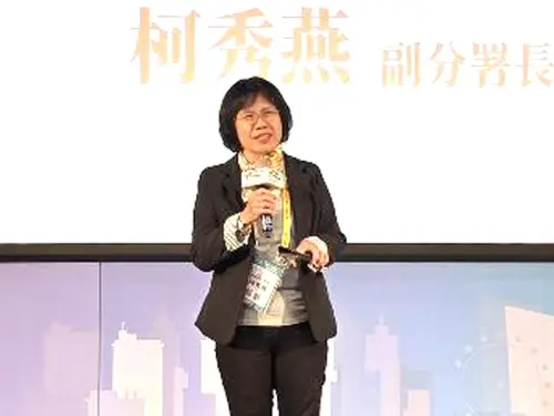 ▲勞動力發展署高屏澎東區分署副分署長柯秀燕致詞。(圖／勞動部高屏澎東區分署提供)