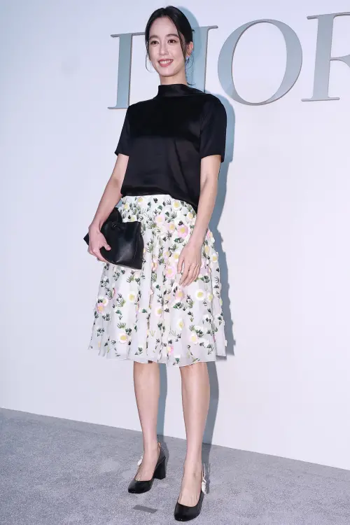 ▲Dior台灣品牌大使陳庭妮透露，早就架好聖誕節期待聚餐後拆禮物的時間。（圖／記者葉政勳攝）