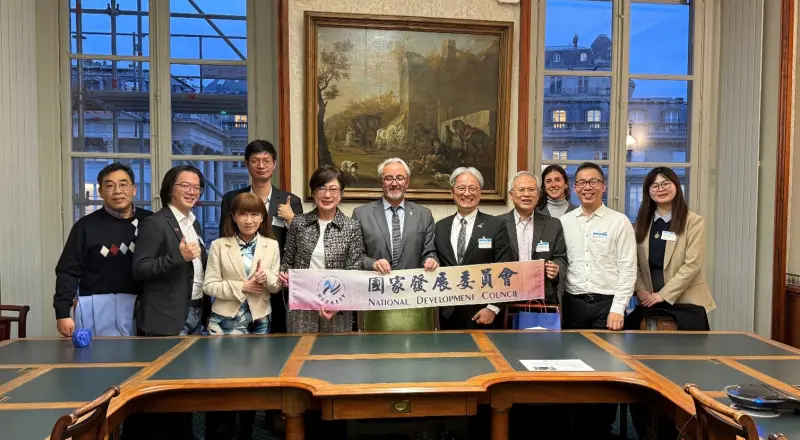 前進法國國會！國發會拜會法國議員　深化地方創生與雙邊合作