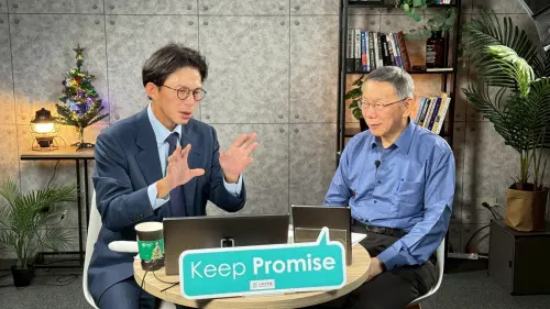 擔心黃國昌「一副要被抓走的樣子」！柯文哲吐槽：還吹牛D槽很滿
