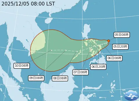 快訊／熱帶低壓生成！有機會增強「洛鞍颱風」　預估路徑、影響曝
