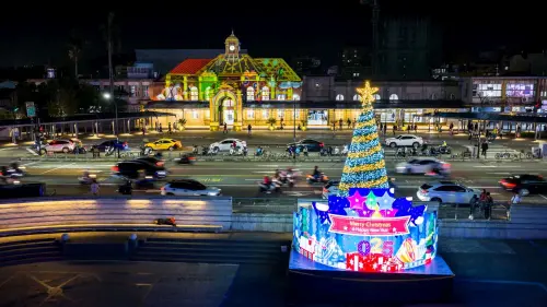 新竹FUN聖誕12/6開幕！今先點燈　光雕展、３展區地圖、市集一覽
