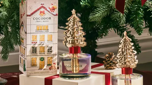 ▲品牌特別推出多種系列擴香瓶，搭配充滿佳節氣氛的顏色與圖案設計，帶來簡單而溫暖的節慶氛圍。(COCODOR提供)