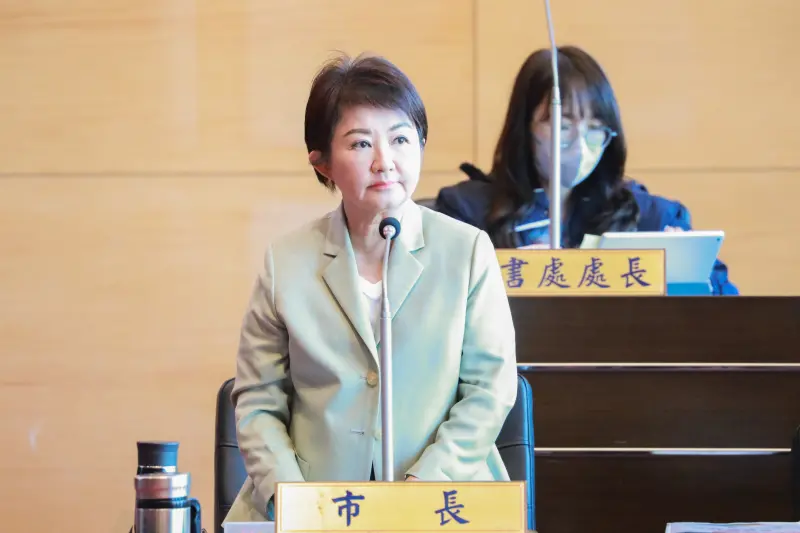 ▲台中市長盧秀燕表示，警方處理游泳池開槍案的SOP是正確的。（圖／台中市政府提供，2025.12.05）