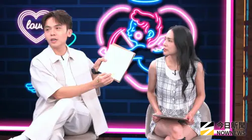 ▲黃豪平自爆 女友最討厭他非浪漫 理性腦 (圖/戀愛熊天秤節目  提供)