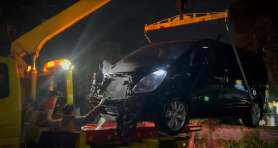 副總統勤務號誌控管 宜蘭警遭貨車撞擊送醫搶救