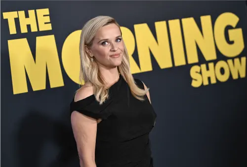 ▲瑞絲薇絲朋把製作公司經營得很成功，她主演的《晨間直播秀》也有製作公司的參與。（圖／美聯社／達志影像）