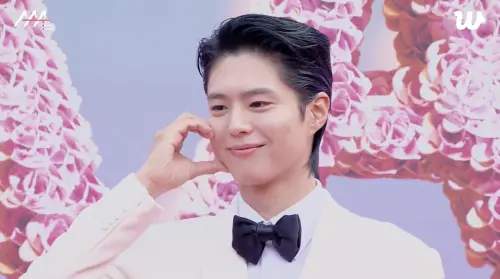 ▲AAA朴寶劍今天造型有點醜（圖／WEVERSE）