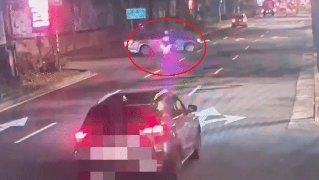 不只宜蘭警受傷！北市警員支援副總統勤務清道被車撞到右手骨折