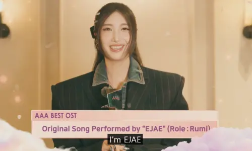 AAA／〈Golden〉拿最佳OST！繼MAMA再度獲獎　Ejae視訊發表感言
