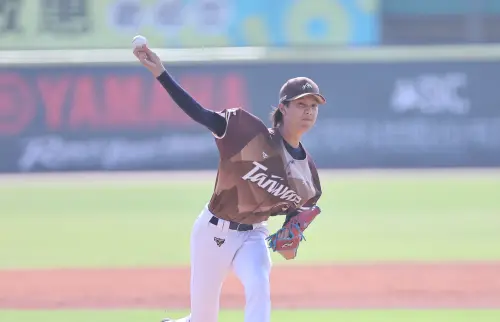 ▲台灣山林投手盧孟揚在冬季聯盟季軍賽先發，前5局威風八面，一度演出15上15下，不過在第6局控球失準，投出3次保送。（圖／中職提供）