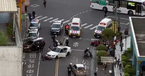 快訊／北市警匪追逐連續衝撞5車　嫌犯遭逮釀2人傷
