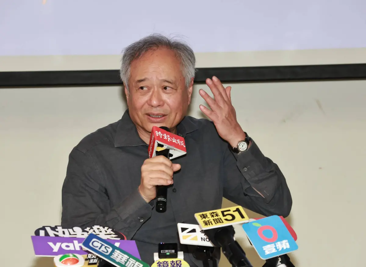 ▲李安透露新片《金山》就在開拍前4週因經費問題臨時喊停，而Netflix併購華納，讓他期望比較獨特的小品不要消失。（圖／記者吳翊緁攝）