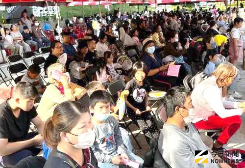 ▲台灣家扶基金會北高雄家扶中心舉辦第38屆歲末送暖親子園遊會活動，有受扶助家庭與會。(圖／記者黃守作攝，2025.12.07)