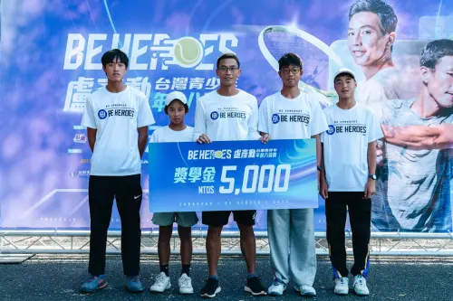 網球／盧彥勳年終賽打造國際級舞台　陪台灣青少年好手勇闖網壇
