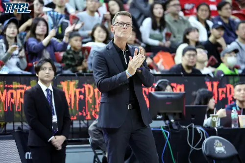 ▲海神主帥費雪對於球隊場均失分增加表示，上一季的狀況和這一季的狀況不同。（圖／TPBL提供）