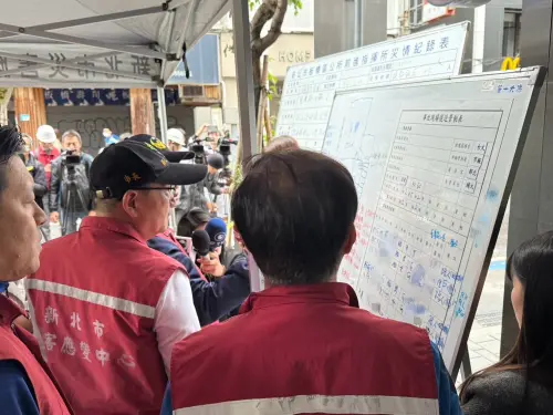 板橋府中商圈氣爆！侯友宜：受傷民眾已出院、成立專案小組求償
