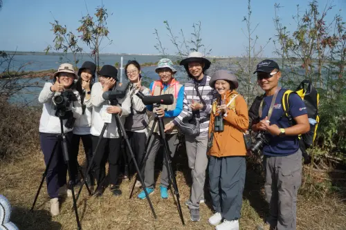 ▲台灣國際觀鳥馬拉松落幕，今年邀請不少國際鳥友參與，見證雲嘉南濱海是賞鳥天堂。（圖／主辦單位提供）
