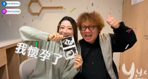 ▲納豆與依依透過試管順利懷孕，求子之路相當艱辛。（圖／陳依依YT）