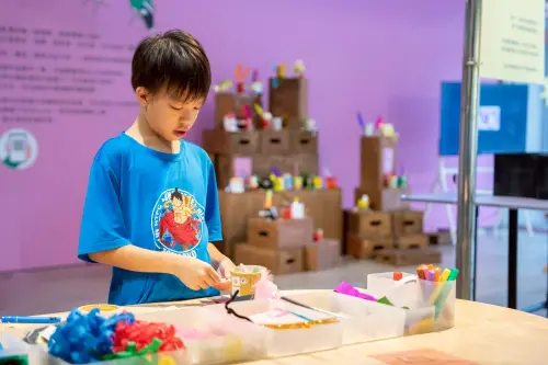 ▲府中15館慶活動推出親子教育課程，打造不同主題的親子工作坊。