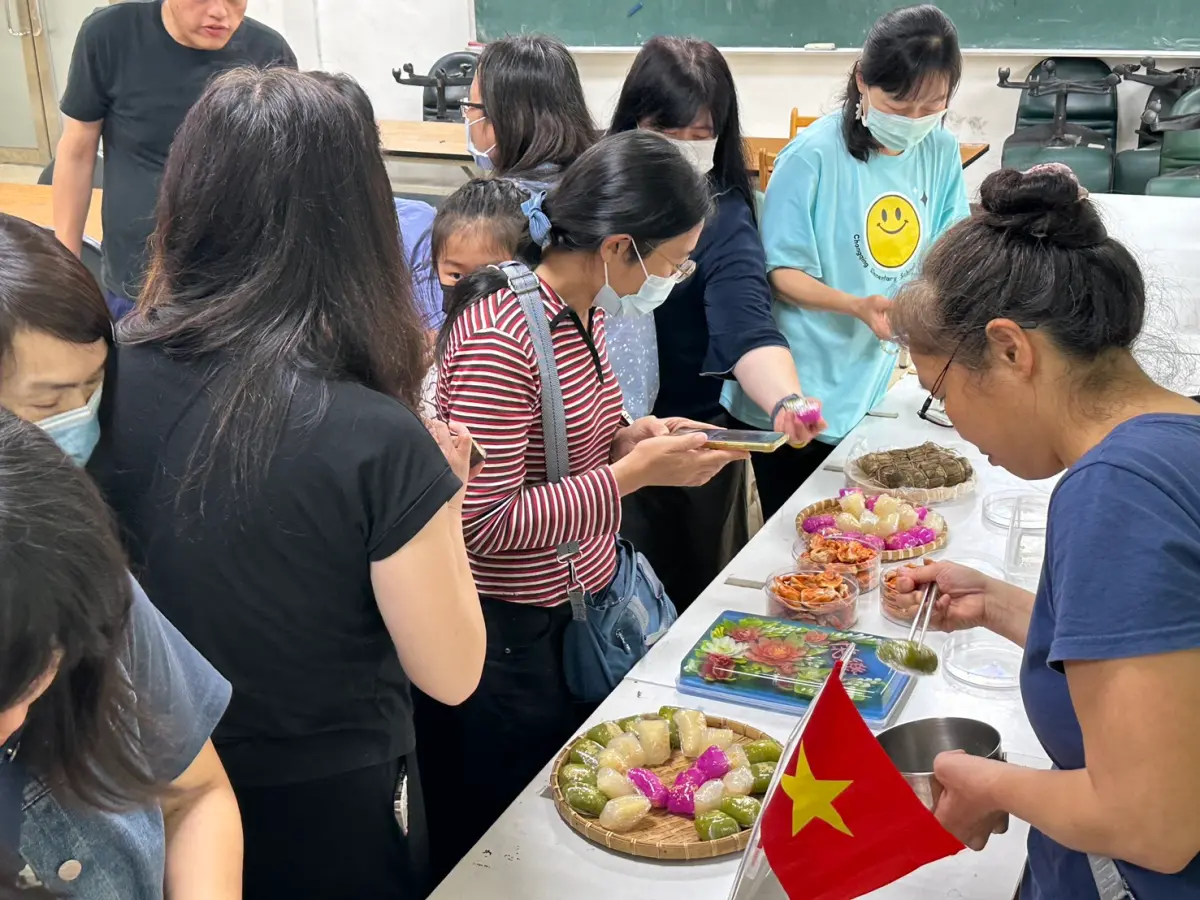 ▲教師多元元文化研習~越式文化體驗館。（圖／新北教育局提供）