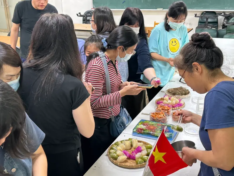 ▲教師多元元文化研習~越式文化體驗館。（圖／新北教育局提供）