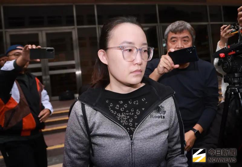 ▲國民黨立委徐巧芯大姑劉向婕已交保。（圖／記者葉政勳攝，2025.12.08）