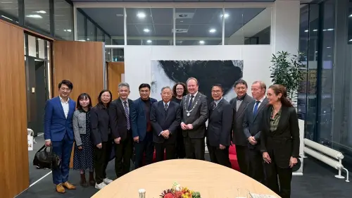 黃偉哲訪友誼市阿梅爾市　以歷史情誼開展台荷科技新篇
