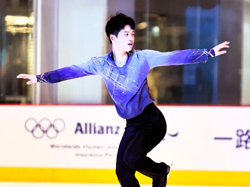 ▲中華隊花式滑冰選手李宇翔擔任 2026 年米蘭冬季奧運台灣代言人。(圖/安聯提供)