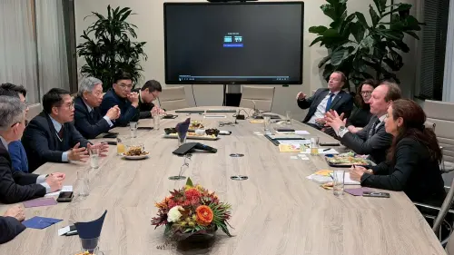 ▲延續兩市自2009年簽署經貿投資備忘錄並締結為友誼市的情誼，雙方並就高科技園區發展交換意見、拓展更多可能。(圖／南市府提供）