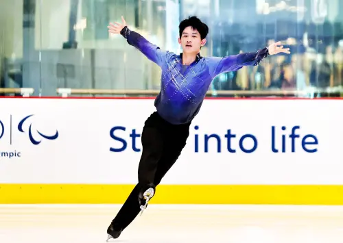 ▲中華隊花式滑冰選手李宇翔擔任 2026 年米蘭冬季奧運台灣代言人。(圖/安聯提供)