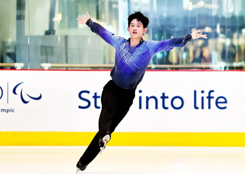 ▲中華隊花式滑冰選手李宇翔擔任2026年米蘭冬季奧運台灣代言人。(圖/安聯提供)