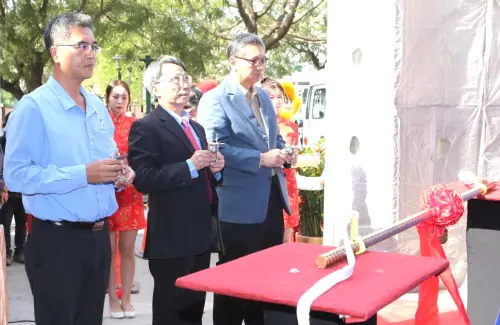 跨足營建與照顧員工！台灣國際造船公司辦船佳堡集合住宅建案上樑
