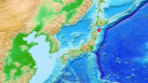 ▲日本青森縣海域發生芮氏規模7.2強震，氣象署發布海嘯警報。（圖／中央氣象署cwa.gov.tw）