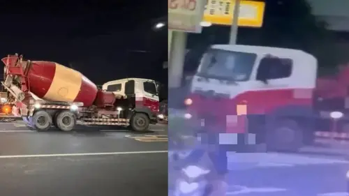 高雄恐怖水泥車！右轉撞倒單車婦還拖行　她「雙腿被碾爛」送醫
