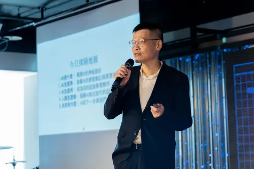 ▲中華民國人工智慧學會蔡宗翰理事長。（圖／新北市政府教育局提供）