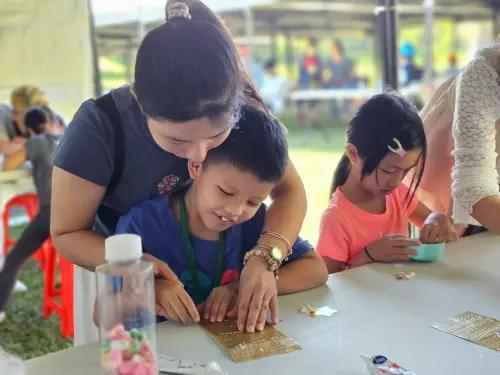 ▲親子共學體驗SEL課程。（圖／新北市政府教育局提供）