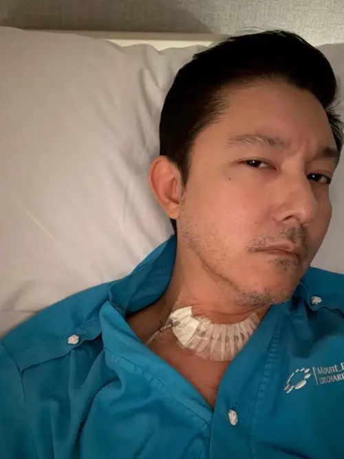 ▲立威廉罹患甲狀腺癌2期後首度發聲。（圖／翻攝自立威廉IG@leonjaywilliams）