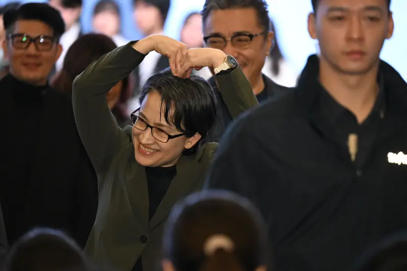 ▲蕭美琴鼓勵大家在執行和提案時碰到困難沒有關係,可以繼續思考新的提案來克服挫折。(圖/今日新聞攝影中心)