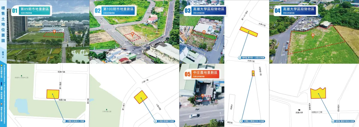 高市開發區土地標售12/24開標 總底價逾12億