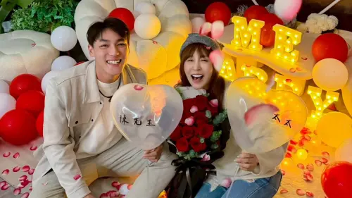 ▲陳晨威成功求婚啾啾。（圖／翻攝自Threads@wenwen0806）